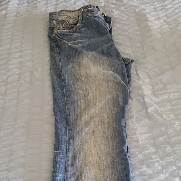 ××HP!!×× Code Bleu Jeans with Pocket Bling! - Picture 3 of 9